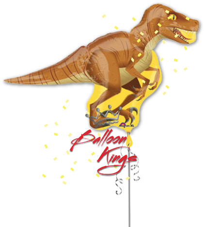 Dinosaur Raptor - Dinosaur Foil Balloon (500x500)