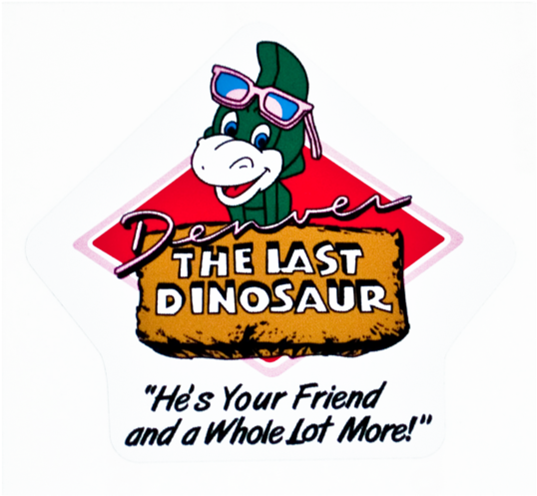 Denver The Last Dinosaur Decal - Denver, The Last Dinosaur (1023x1024)