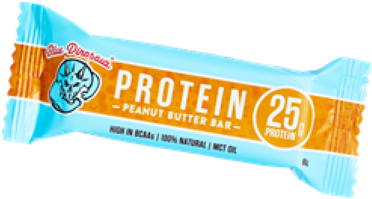 Blue Dinosaur Peanut Butter Protein Bar - Protein Bar (800x800)