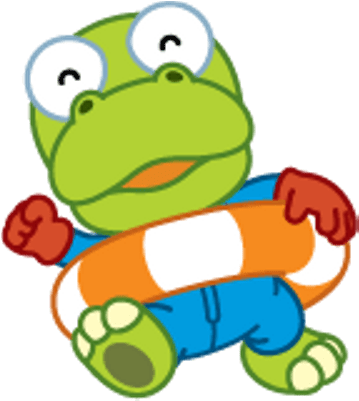 Crong Inflatable Ring - Pororo Water Park (400x400)