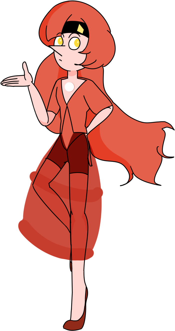 Red Pearl By Dustyglory Gemsona - Cartoon (1024x1448)
