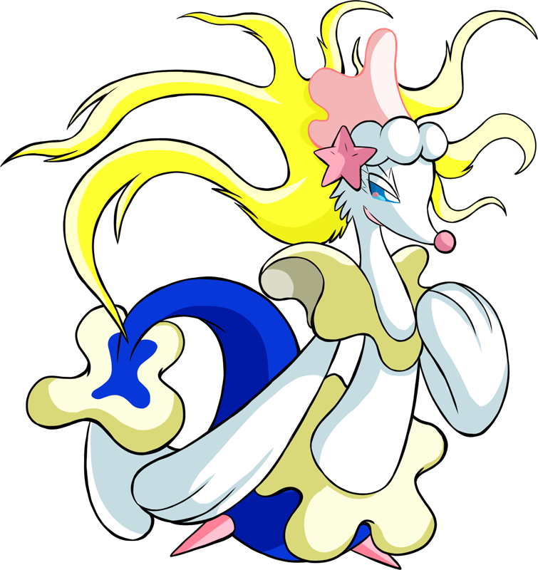 Shiny Mega Primarina Pokédex - Shiny Primarina Png (755x800)