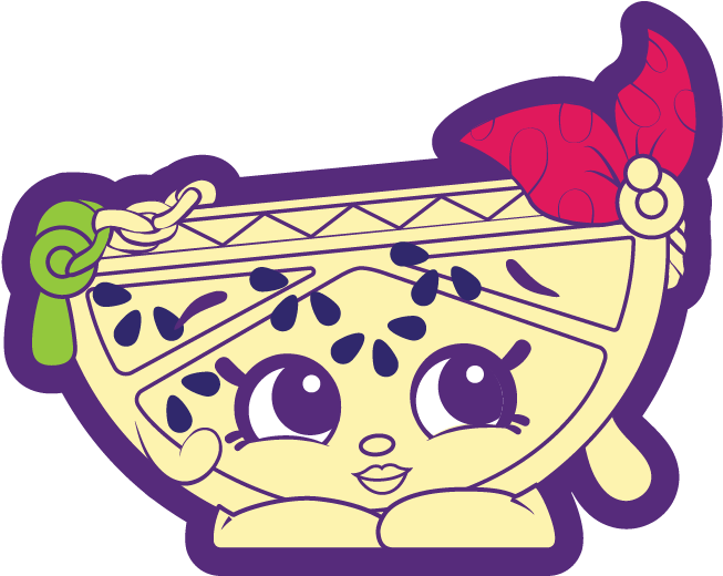 Zippy Lime Bag - Shopkins (834x834)