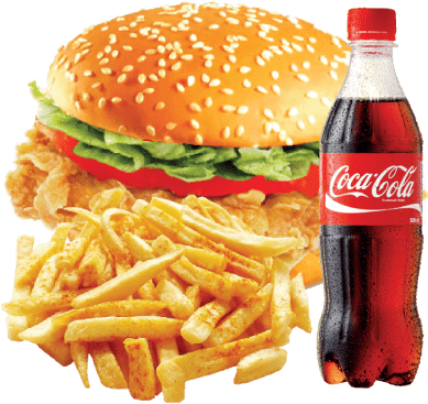 Single Zinger Deal - Potato Fries Png (400x400)