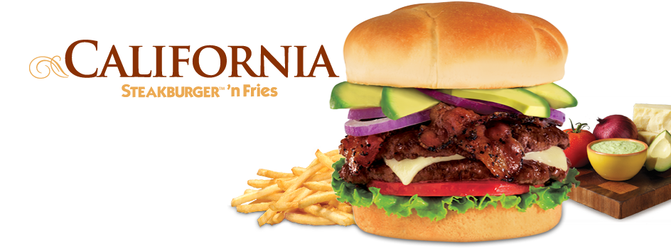 Steak N Shake California Steakburger - Steak And Shake California (943x418)