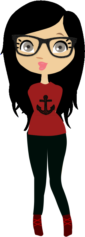 Animated Girl Png (543x900)