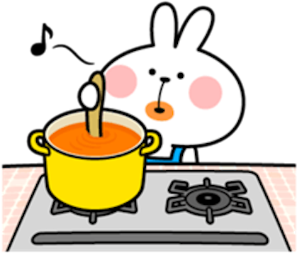 Spoiled Rabbit Apron Messages Sticker-6 - Spoiled Rabbit Apron (450x389)