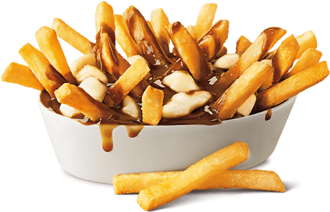 Try Delicious Poutine At Burger King® And Enjoy The - Poutine Png Clipart (500x540)
