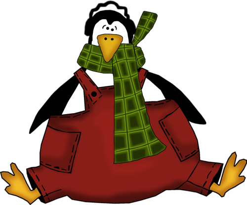 Winter Clipartjoyfulclip - Cartoon (500x415)