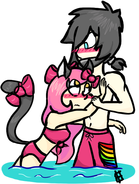 So As It Turns Out, I Really Love Mystreet And Mystreet - Aphmau Zane Love Love Paradise (500x700)