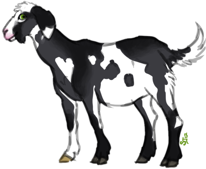 Art Request Username - Goat (699x573)