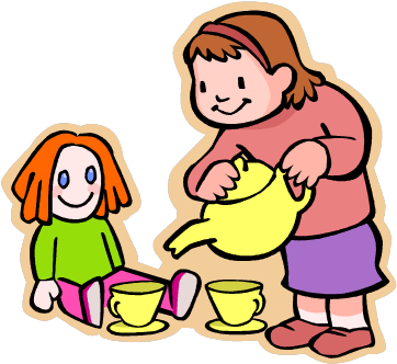My - Tea Party Clip Art (364x340)
