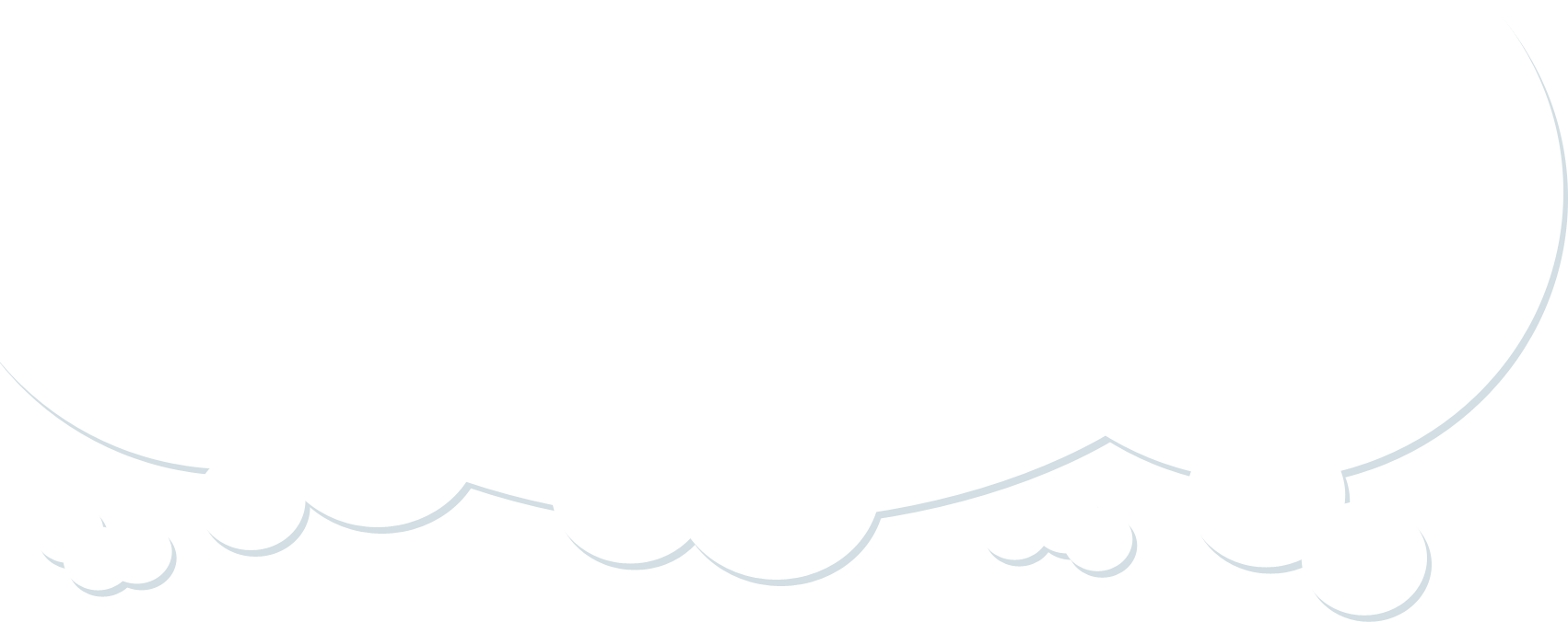 Clouds - Background - Png - Clip Art (1702x676)