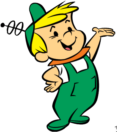 Let's Take A Minute Or Two To Review It - Elroy Jetson (410x466)