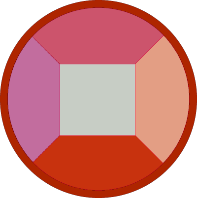 Winning Sign No Food Or Drink Allowed Clip Art - Steven Universe Ruby Gem (400x403)