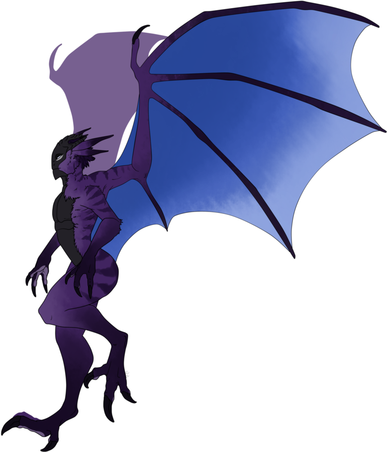 Bat Alien Guy By Sunkaro - Extraterrestrial Life (847x942)