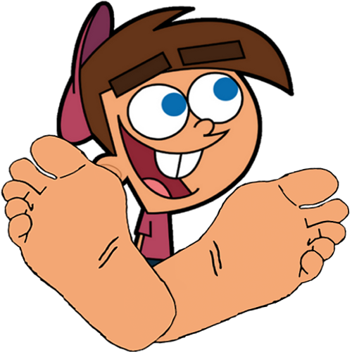 Timmy Turner's Feet By Anthonygoody - Fairly Odd Parents Characters (500x500)
