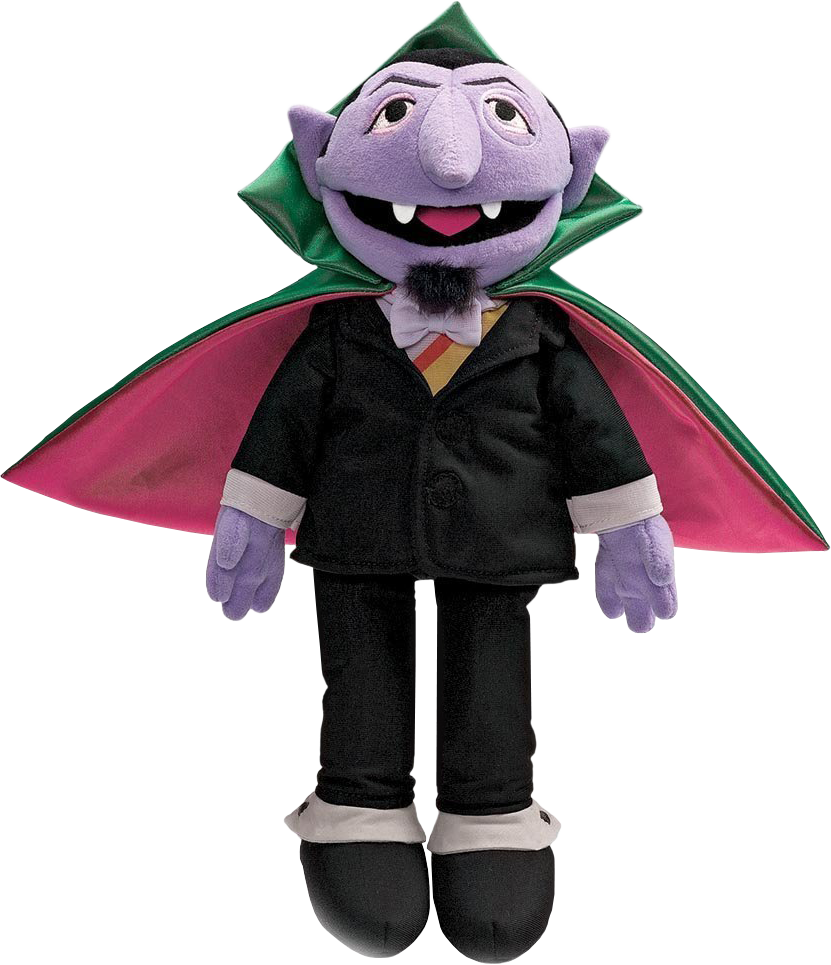 Count Von Count 14” Plush - Count Von Count Toys (831x965)