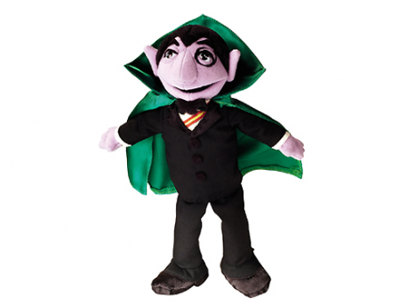 Sesame Street Count Von Count Medium Plush Doll - Sesame Street Plush Figure The Count 30 Cm (458x458)