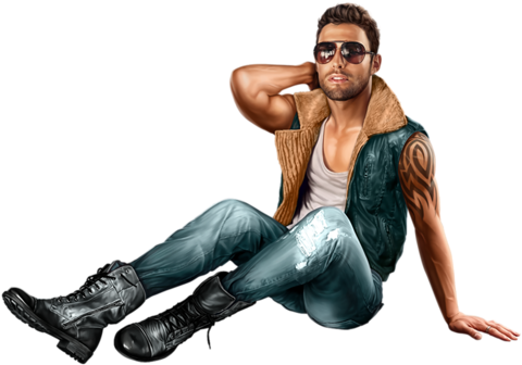 Парни - Eskada Png Tube (500x378)