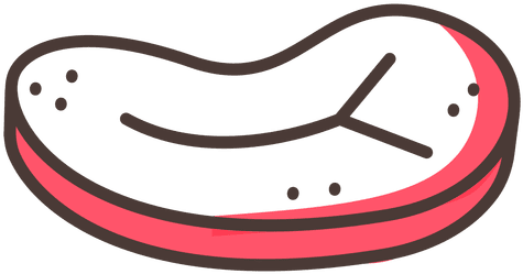 Steak Flat Icon Pork Transparent Png - Icones De Carne Png (512x512)