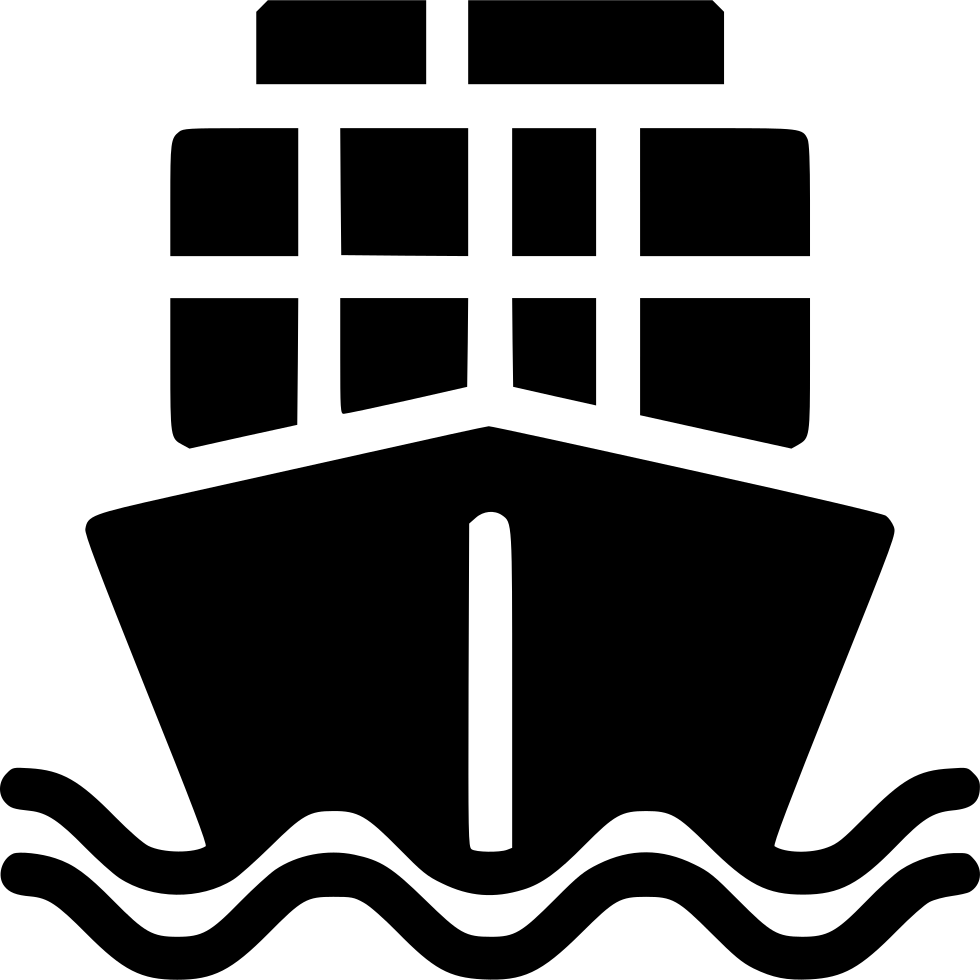 Cargo Ship Icon Png (980x980)