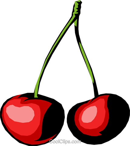 Cherry Clipart File - Sour Cherry Clipart (429x480)