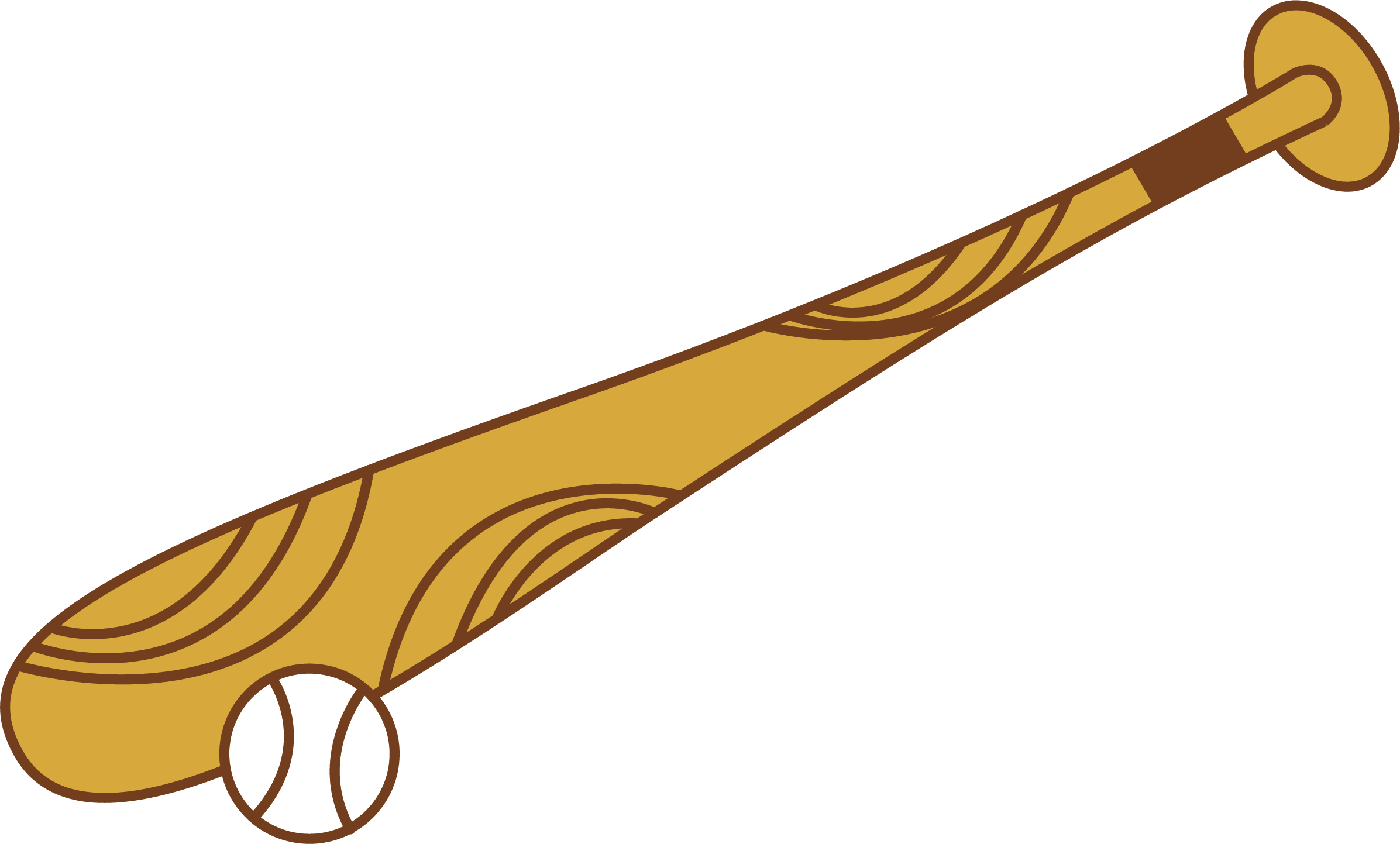 Baseball Bat Tennis - Baseball (2393x1443)
