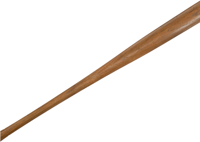 Crossed Baseball Bats Clipart - Wooden Toothpick (640x480)