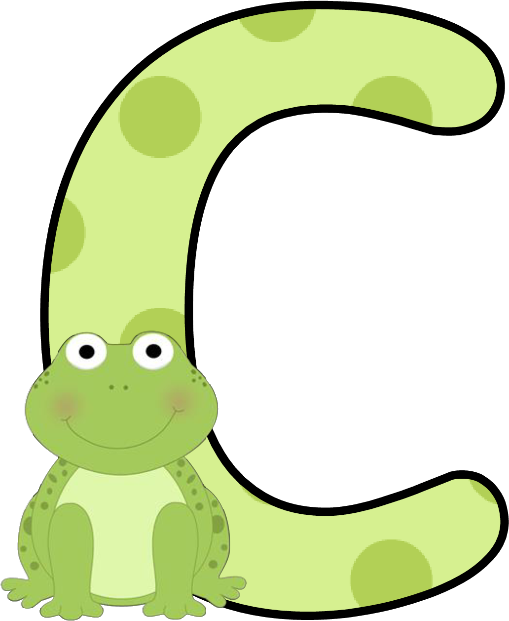 Ch B *✿* Alfabeto Ranita De Kid Sparkz - Alphabet (1061x1308)