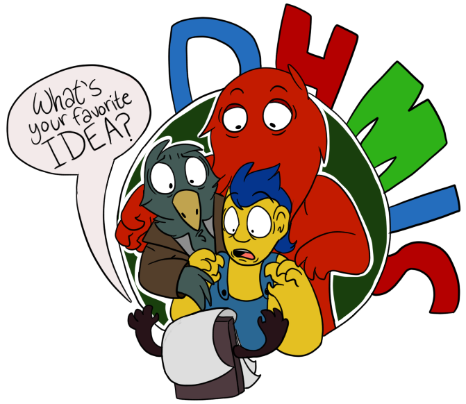 Don't Hug Me I'm Scared By Vodkawarrior - Don't Hug Me I'm Scared (736x629)