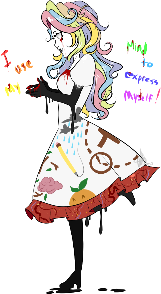 Don't Hug Me I'm Scared - Don T Hug Me I M Scared Notepad (599x1046)