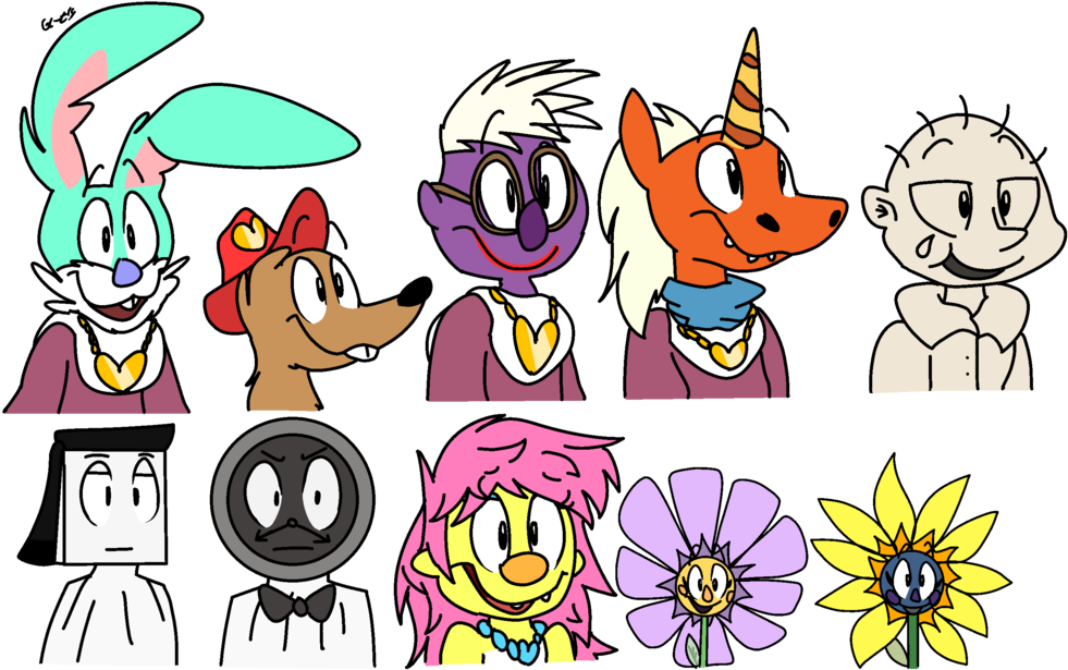 Lots Of Other Characters By Dizzee-toaster - Dhmis 3 Characters (1024x664)