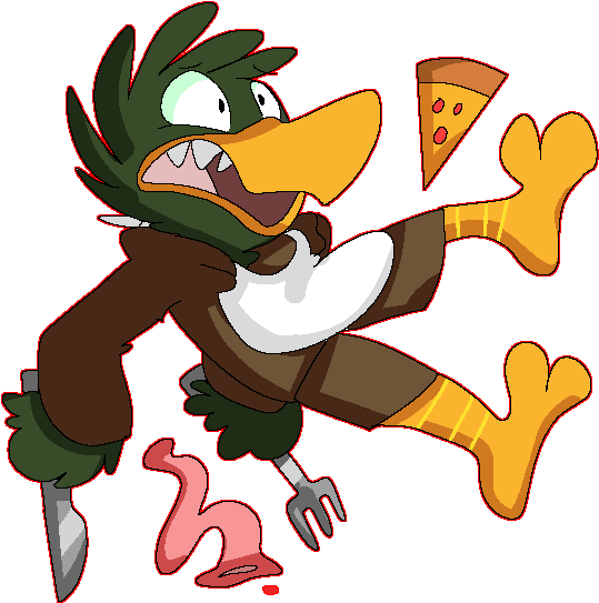 Don't Hug Me I'm Scared - Dhmis Duck Fanart (583x577)