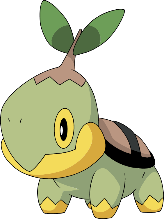 Pokémon Sun And Moon Pokemon Sunmoon - Pokemon Turtwig (564x750)