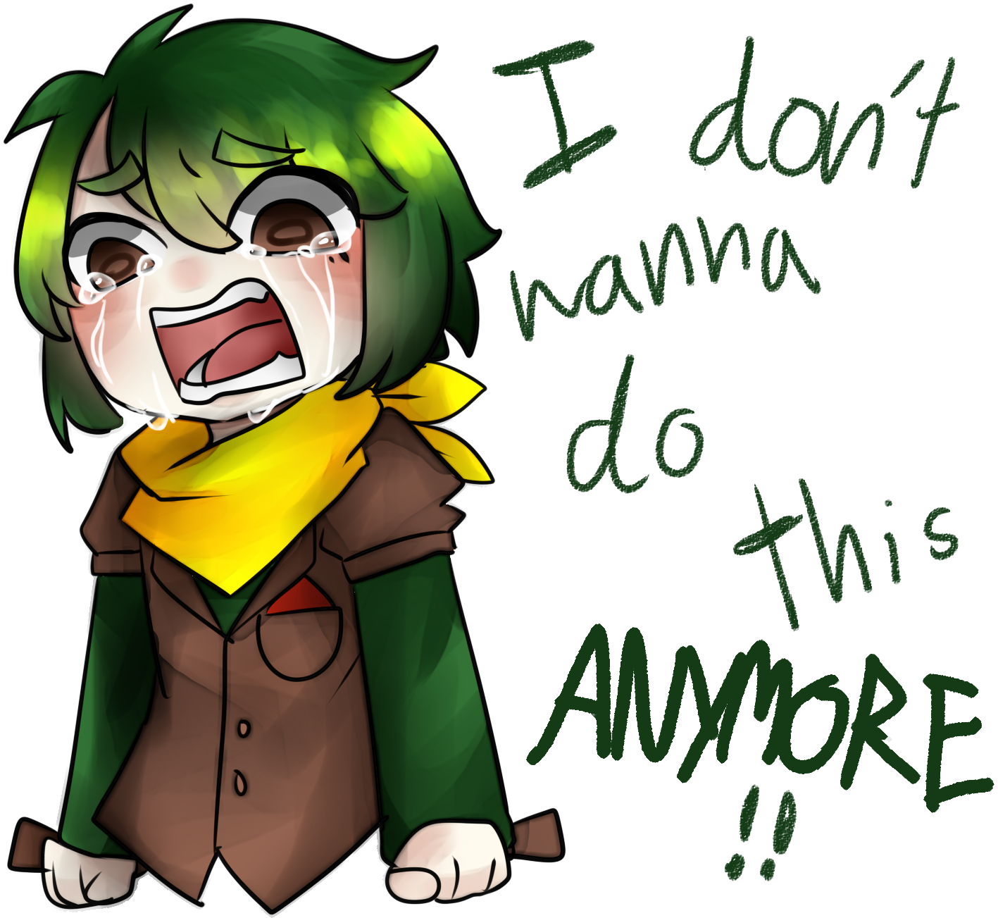 I Don't Wanna Do This Anymore By Starmybunny - Don T Want To Do This Anymore (1600x1500)