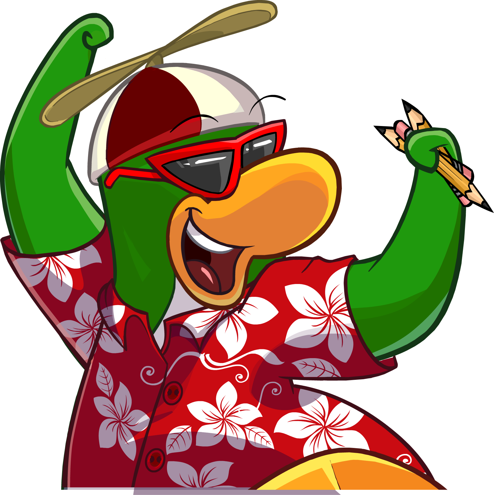 Rookie Reyzzz - Rookie Club Penguin (1734x1736)