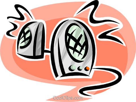 Computer Speakers Royalty Free Vector Clip Art Illustration - Computer Speakers Royalty Free Vector Clip Art Illustration (480x361)
