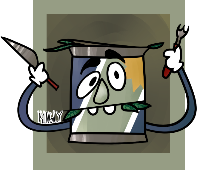 Dhmis Don't Hug Me I'm Scared Don't Hug Me I - Cartoon (709x568)