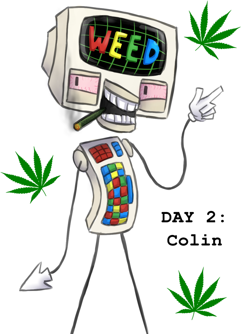 Nine Days Of Dhmis Day 2 Favorite Teacher By Gothcookie123-da60697 - Colin The Computer Dhmis (1024x1365)