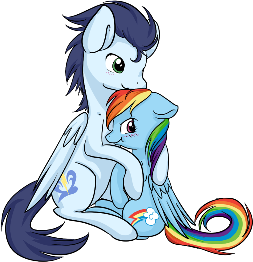 Don't Hug Me By Chiweee - Rainbow (894x894)