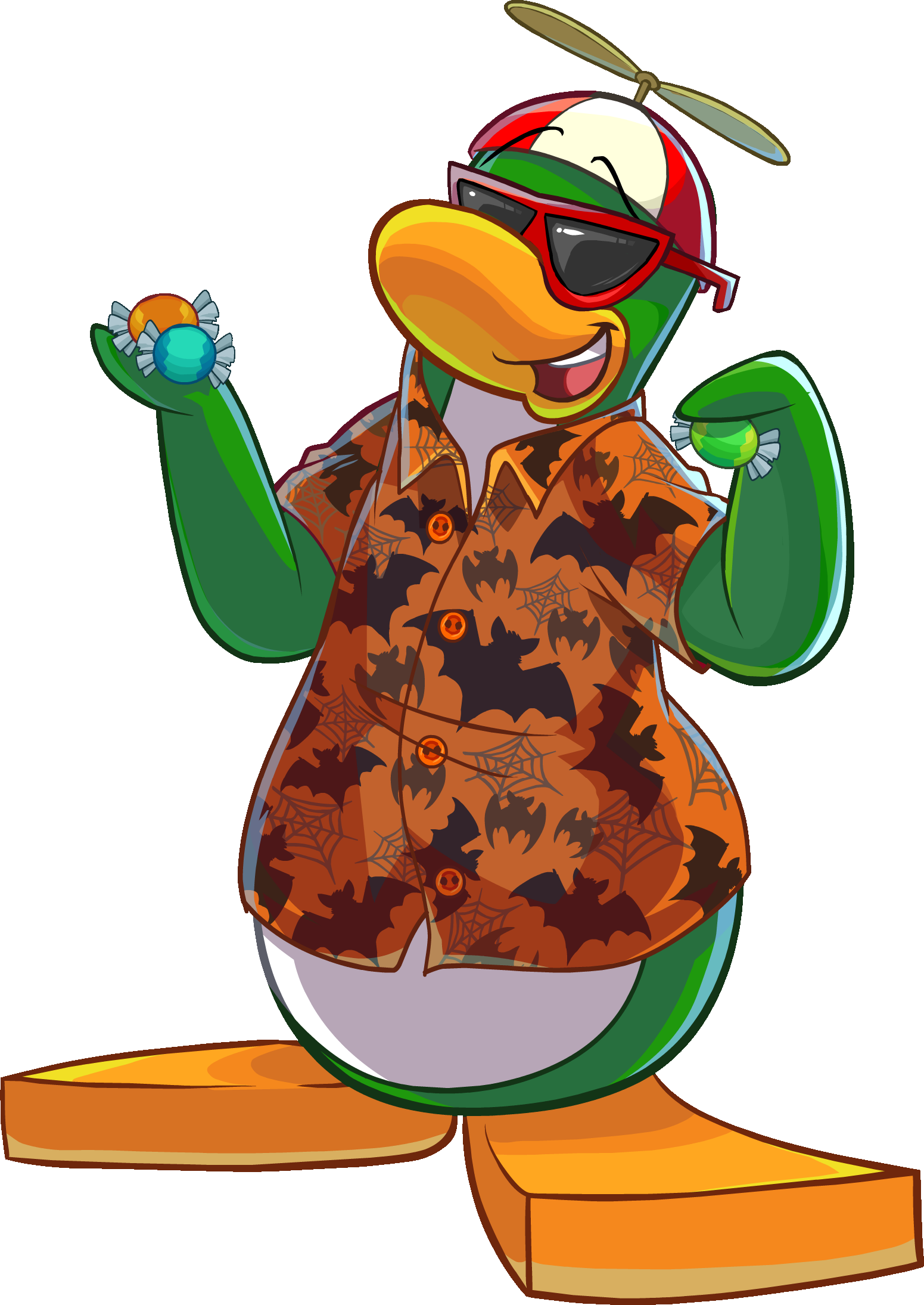 Rookie Halloween2013 - Club Penguin Rookie Halloween (1551x2189)