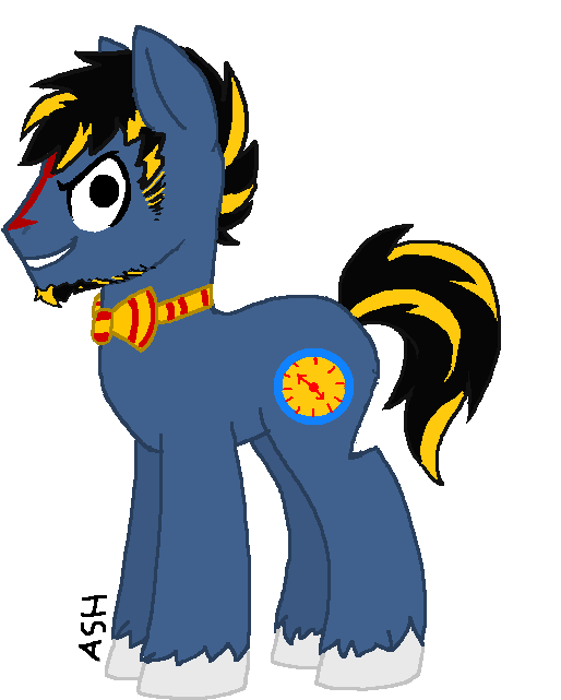 Lilraginleo, Don't Hug Me I'm Scared, Grimdark, Ponified, - Cartoon (609x678)