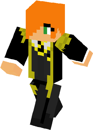 Hufflepuff Skin - Skin De Duck Minecraft (317x453)