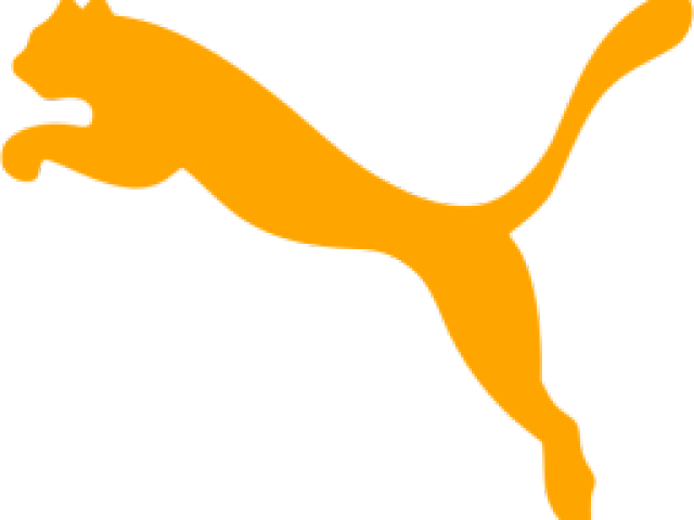 Puma Logo Clipart Orange - Logo Puma (640x480)