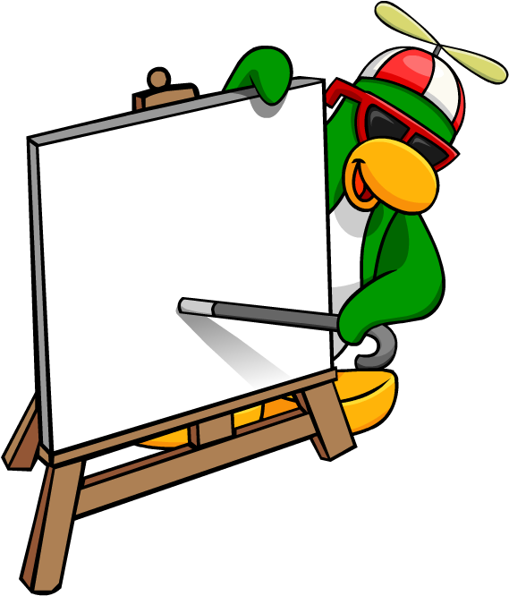 Como Descargar Las Imágenes - Club Penguin Rookie (621x710)