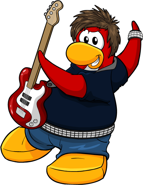 Penguin Band1 Penguin Band2 - Club Penguin Stompin Bob (528x668)
