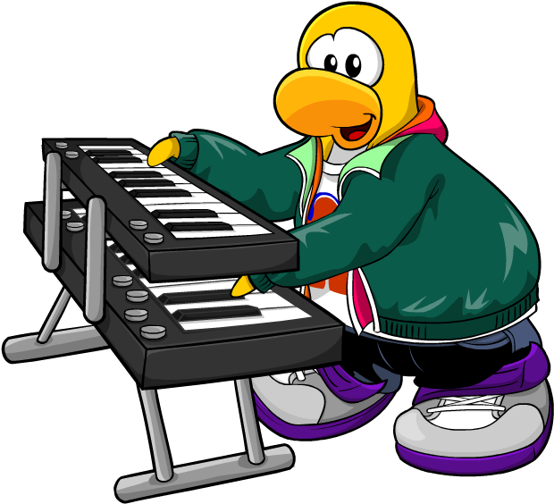 Penguin Band1 Penguin Band2 Penguin Band3 Penguin Band4 - Club Penguin Penguin Band 2011 (627x580)