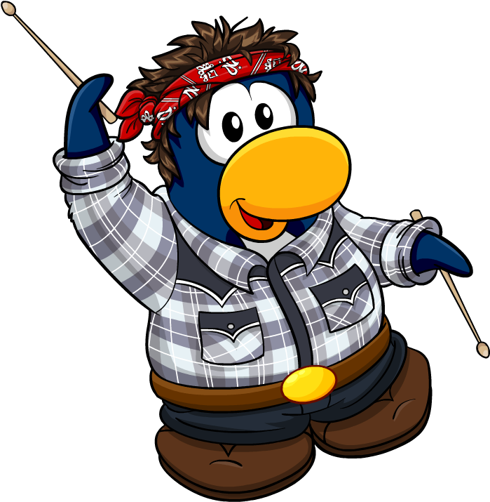 Penguin Band1 - Club Penguin Penguin Band 2011 (728x732)