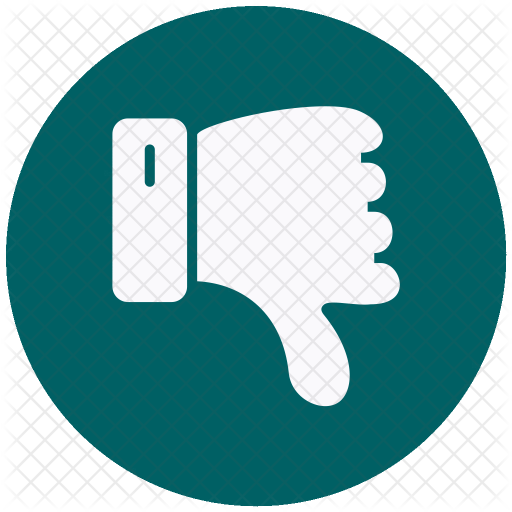 Dislike, Dislike Emoticon, Dislike Sad, Emoji Dislike - Traffic Sign (512x512)